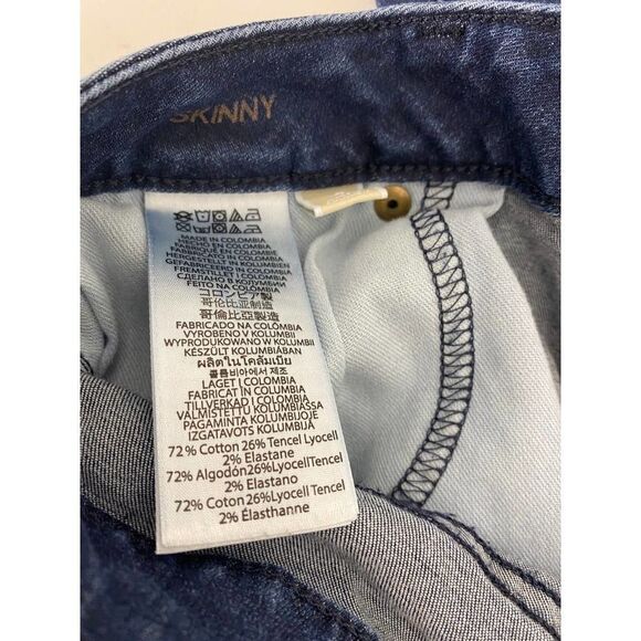 Michael Kors Skinny Jeans Blue Stretch Slim - Size 4 - Picture 6 of 11